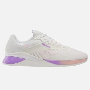 Reebok Women's Nano X4 Cream and Purple Sneakers Never Worn!